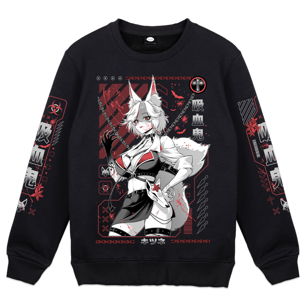 MsSaraMisaki Hybrid Crewneck