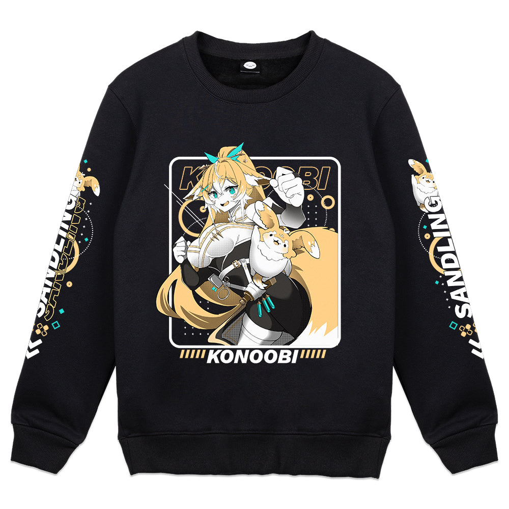 Konoobi Lost Fox Crewneck