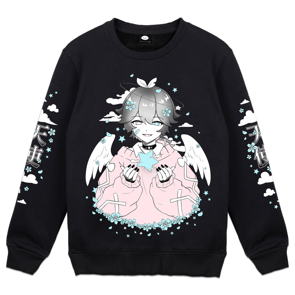 StarBoyMysti Starry Angel Crewneck