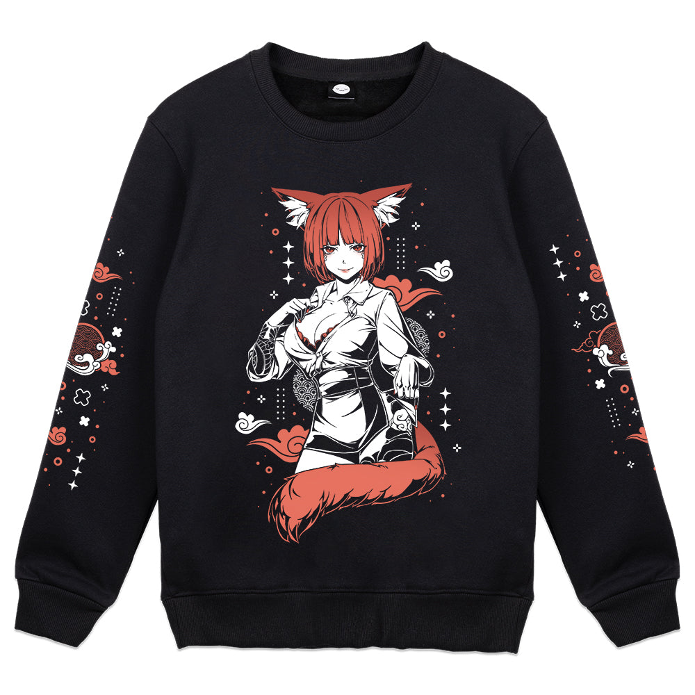 ImCrazyJinx "Donna Felina" Crewneck