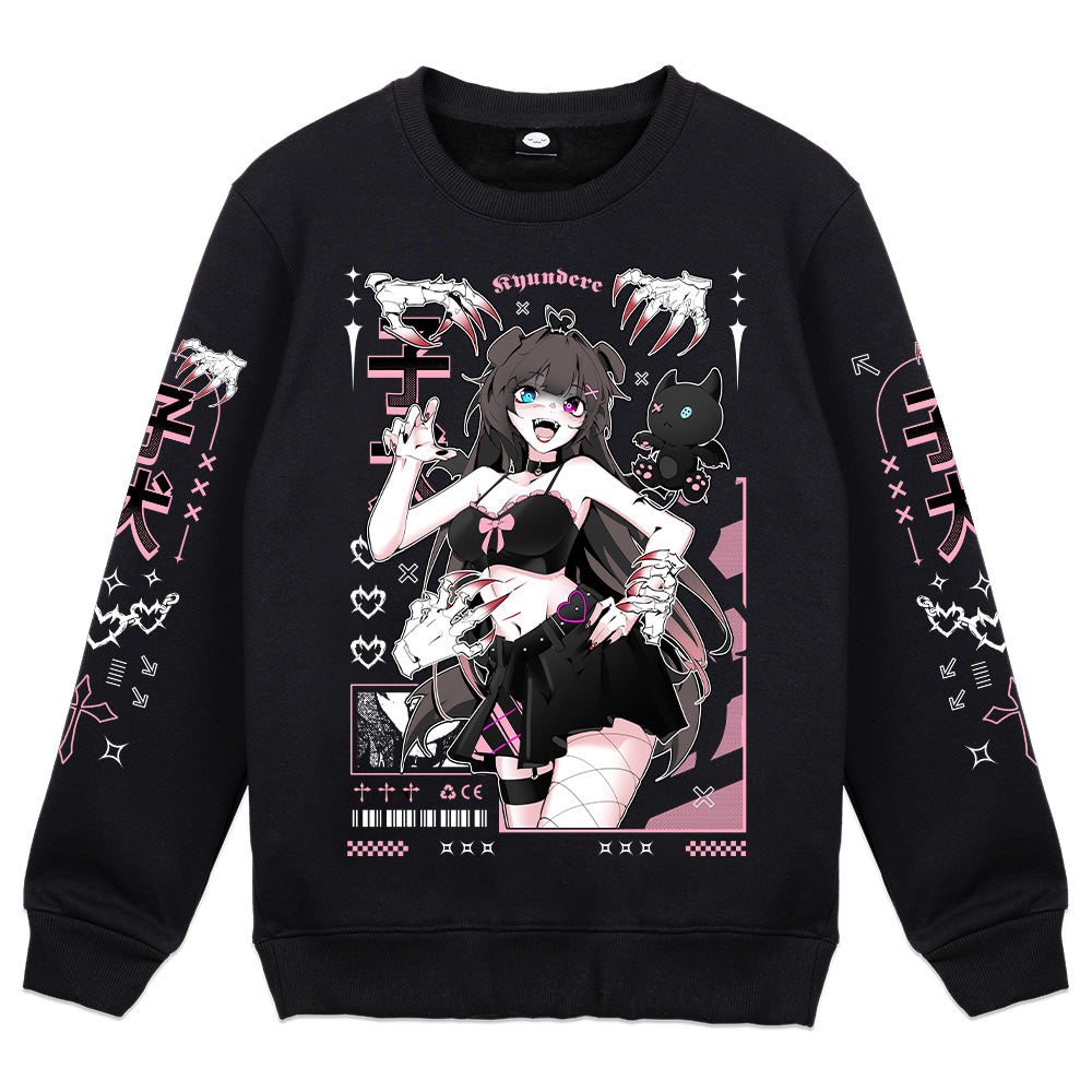 kyundere Eerily Cute Crewneck