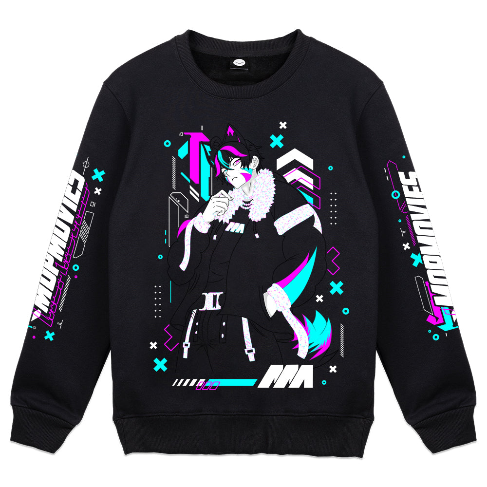 MopMovies Neon Crewneck