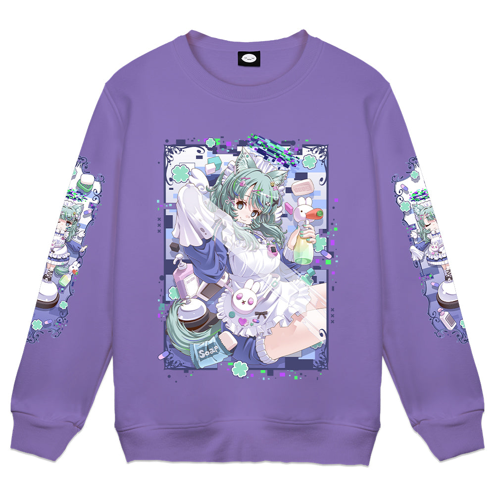Digiko "Housekeeping" Crewneck - Purple