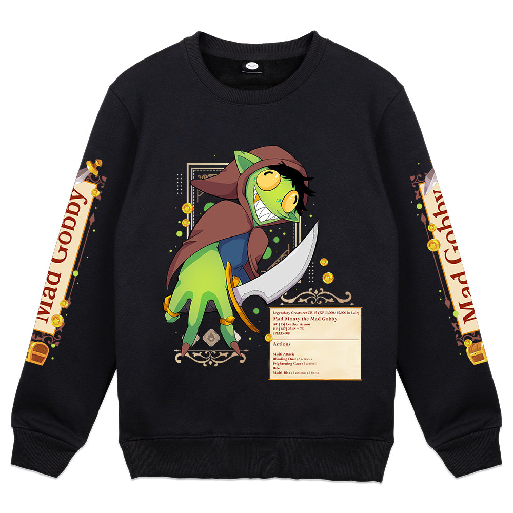 MadMontyTV 'Rambunctious Rogue' Crewneck