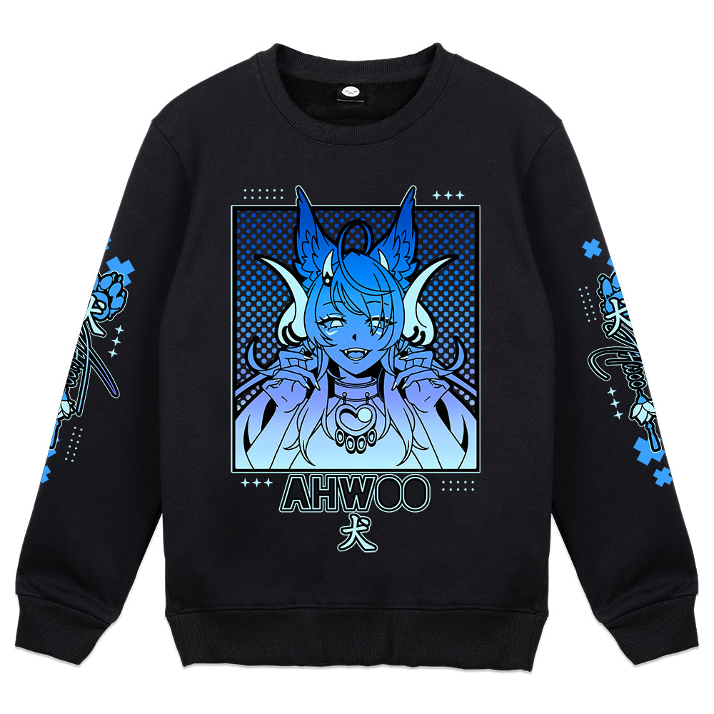 Ahwooinu "Ahwoo" Crewneck - Black