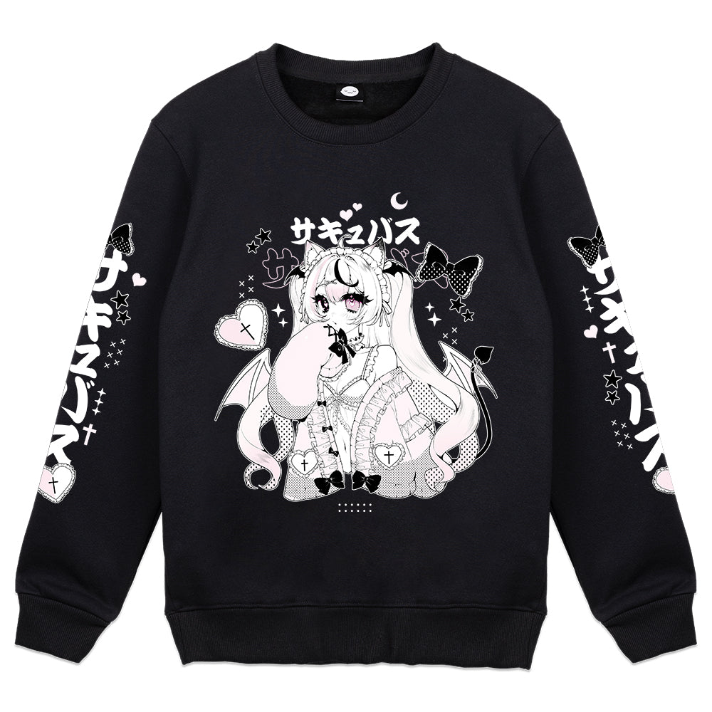 yumezukiyomi "Yami No Lace" Crewneck