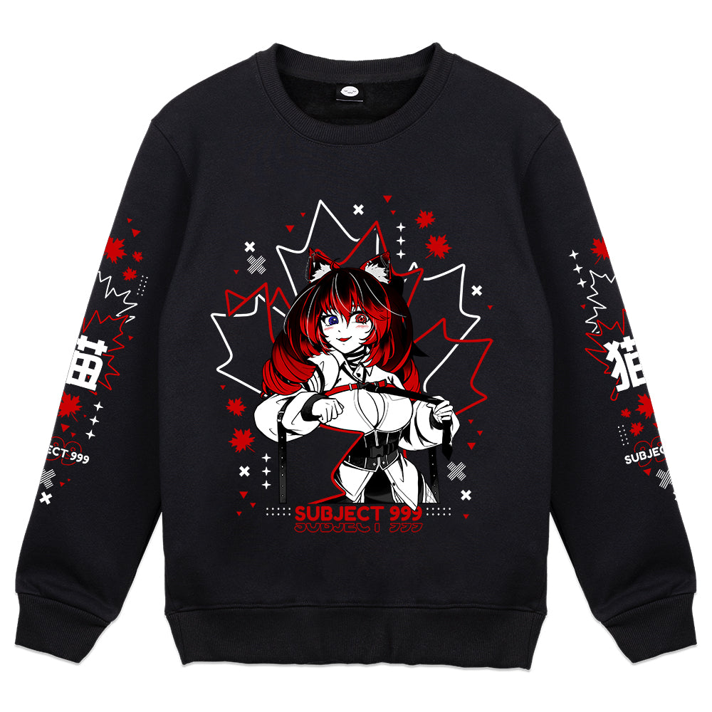SKTKawaiiNeko Red Maple Loving Crewneck