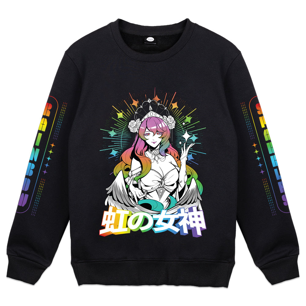 RainbowSparkles Prism Crewneck