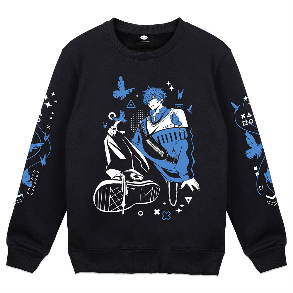 DarianHart Butterfly Crewneck