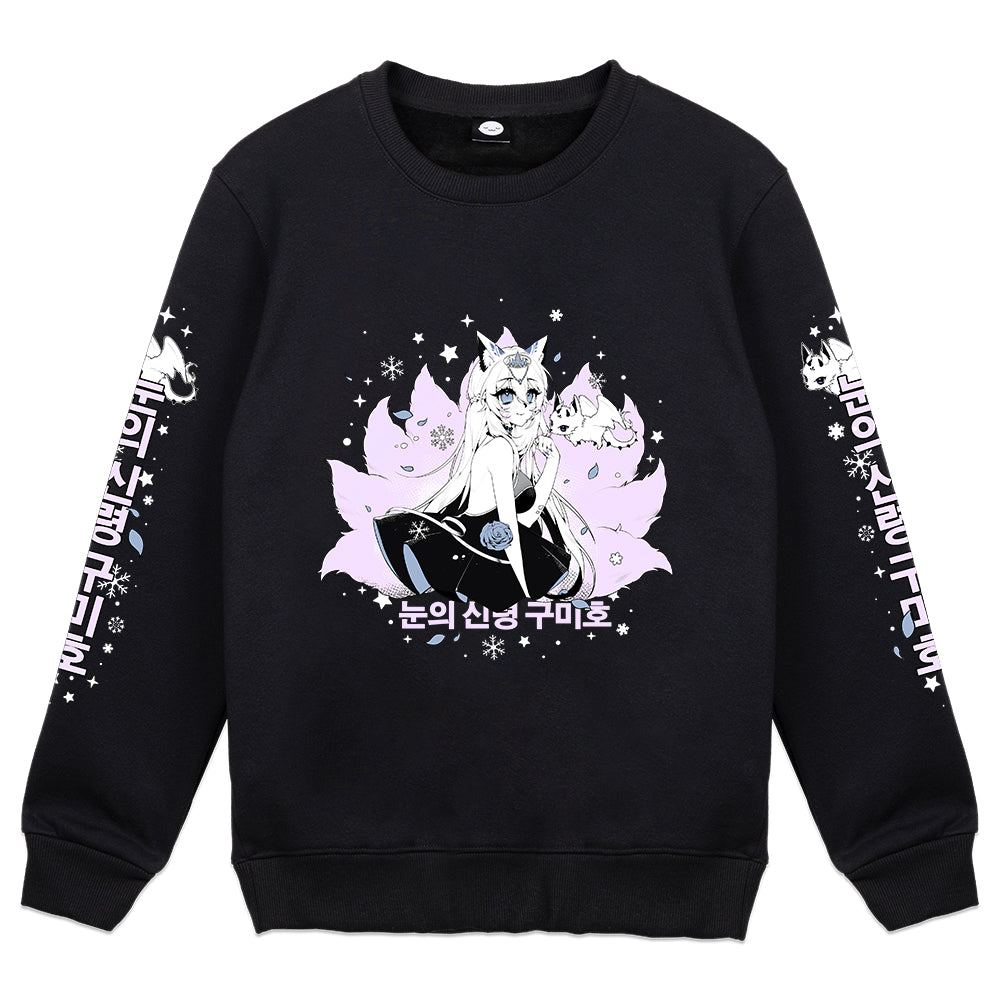 AishaSpades Snow Deity Crewneck