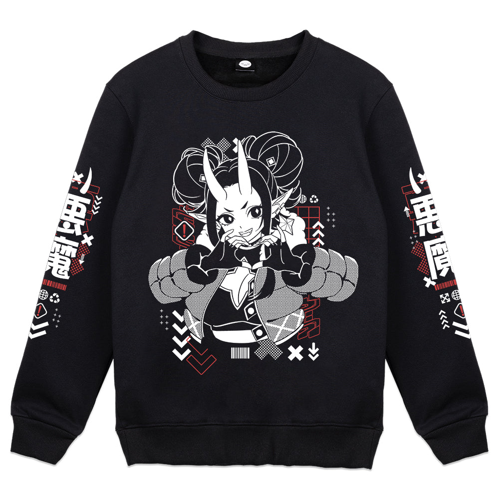 DayumDahlia Demon Vibes Crewneck