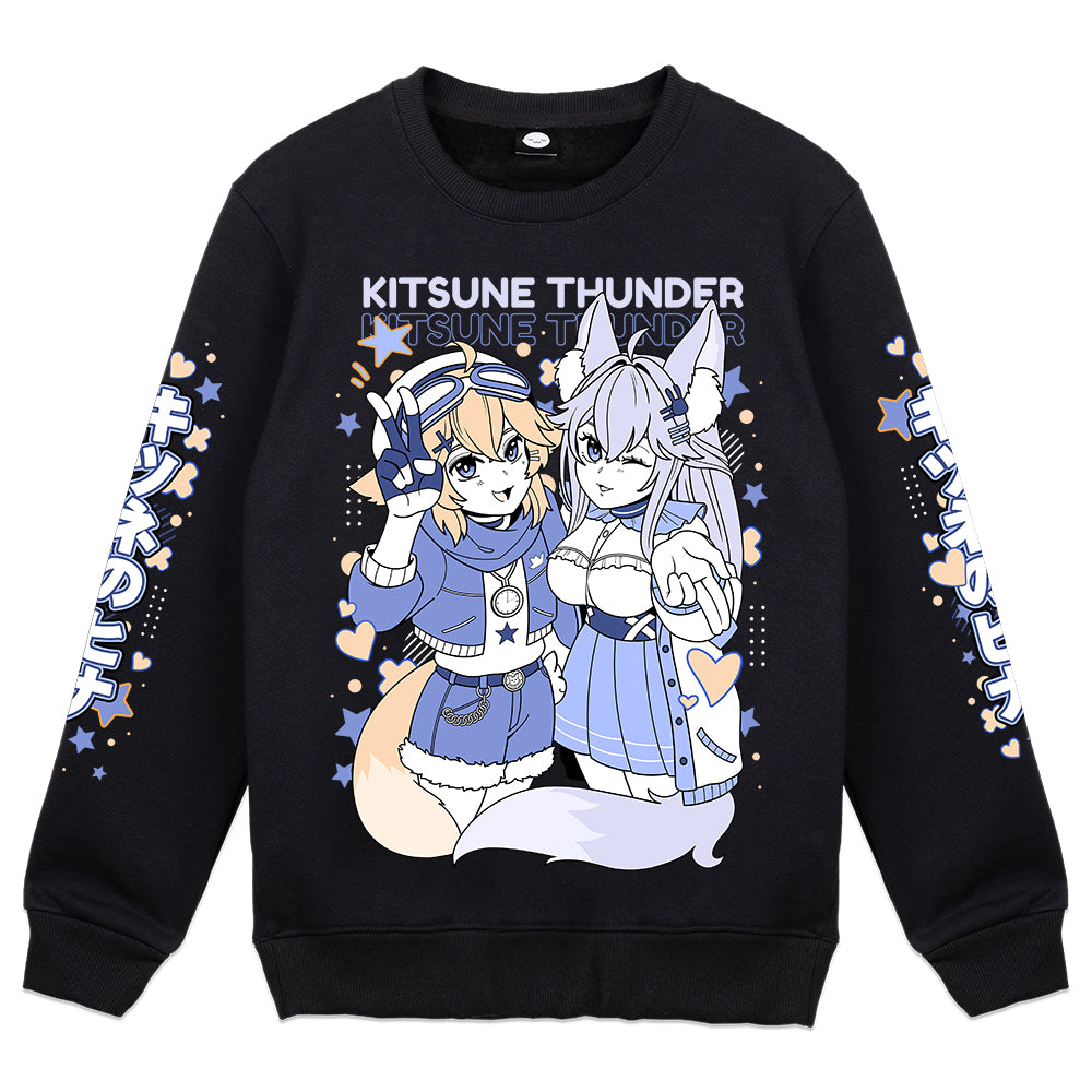 KitsuneThunder "Haru & Hina" Crewneck