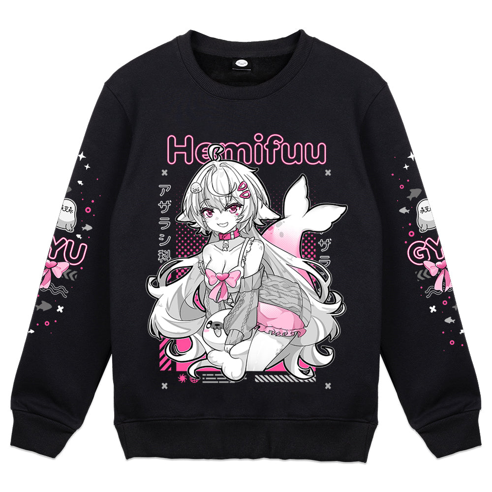 Hemifuu "Silly Ringed Seal" Crewneck