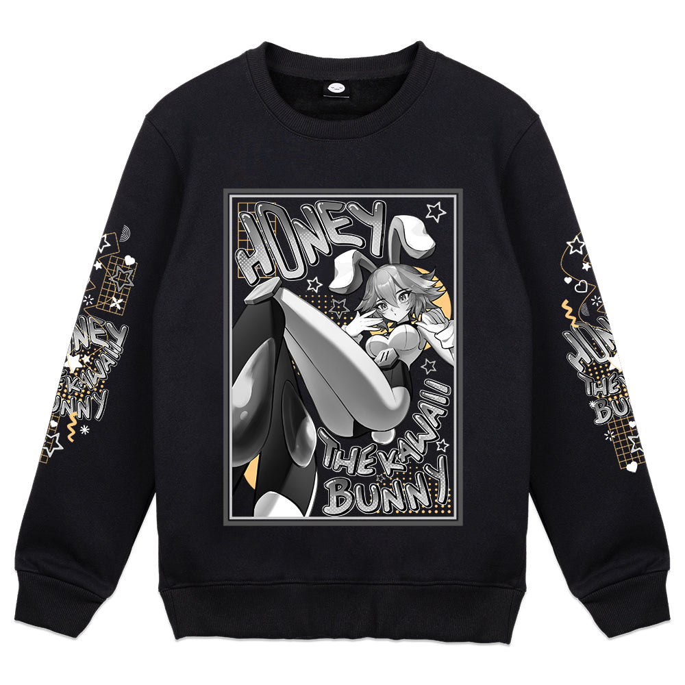 Honey Cyber Bunny Charm Crewneck