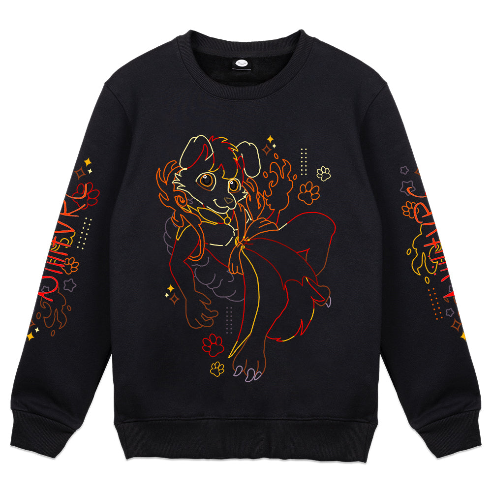 Niilitvrc Inferno Paws Crewneck