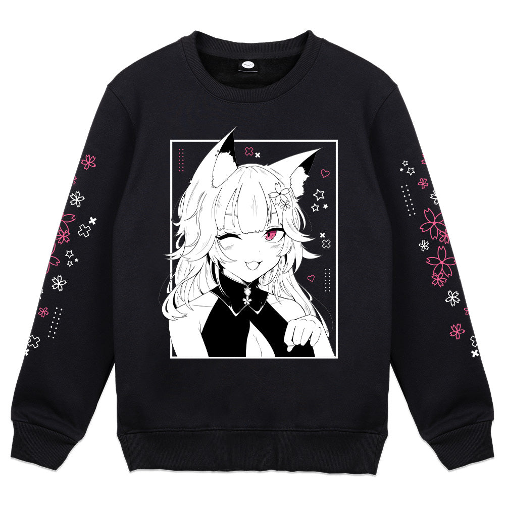 Kitsfu Spring Kitsune Crewneck