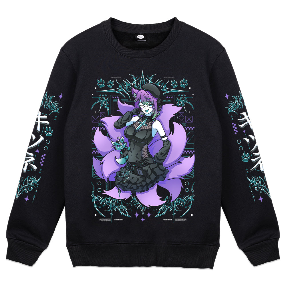 SarahAces "Eleven-Tailed Kitsune" Crewneck