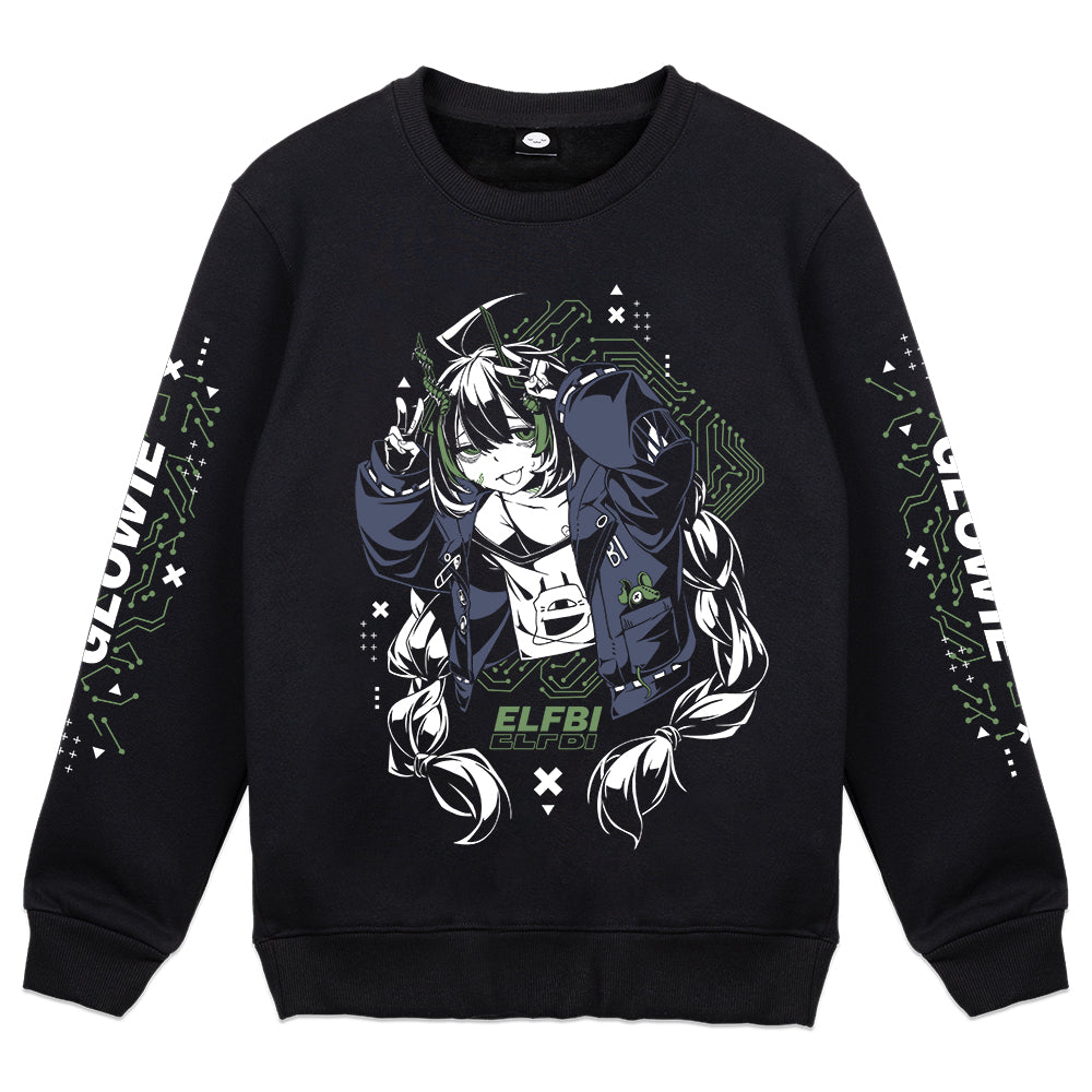 Elfinpsyop Doomcoded Crewneck