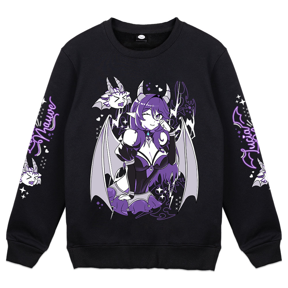 Lucia Mauve 'Adorable' Crewneck