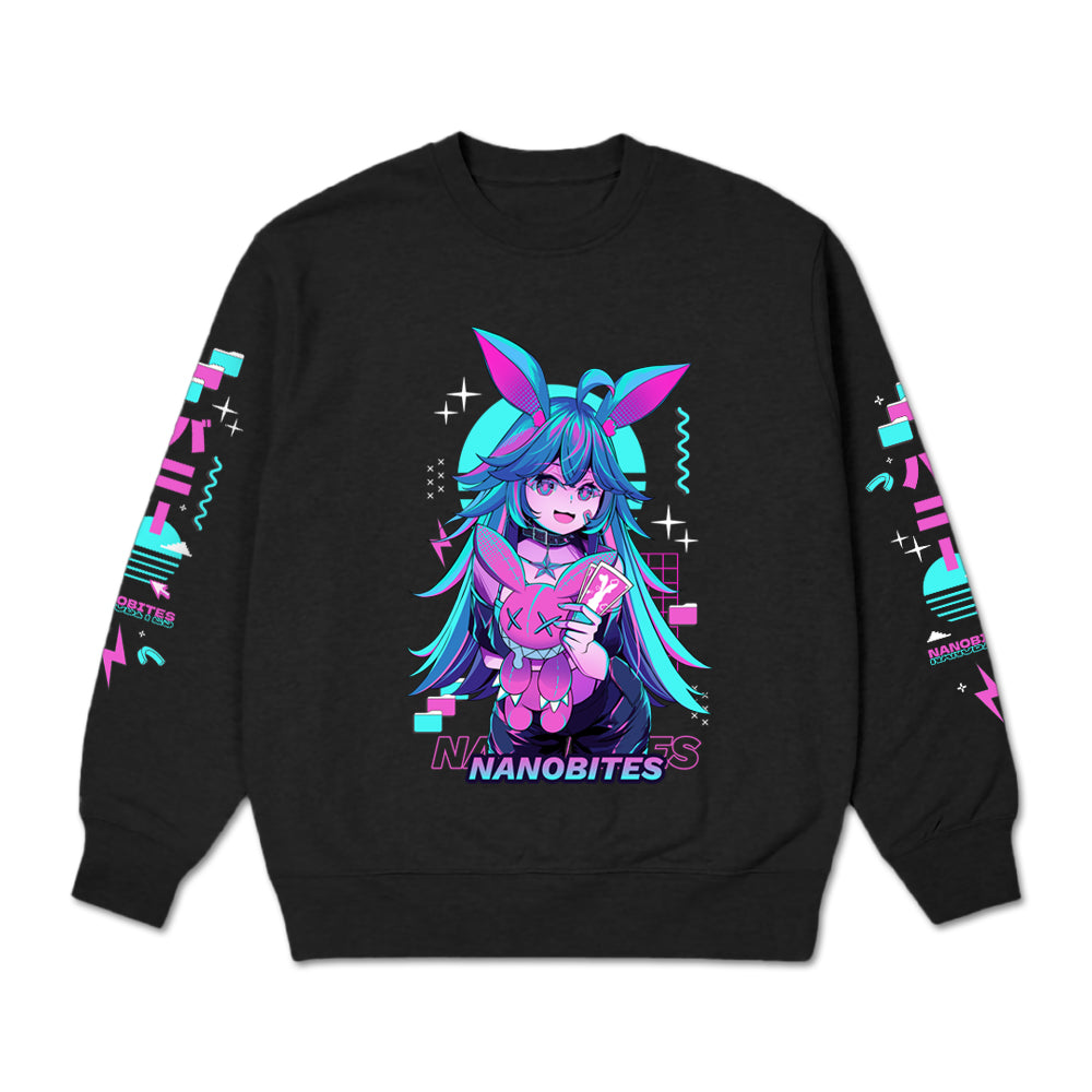 NANOBITES Vaporwave Crewneck