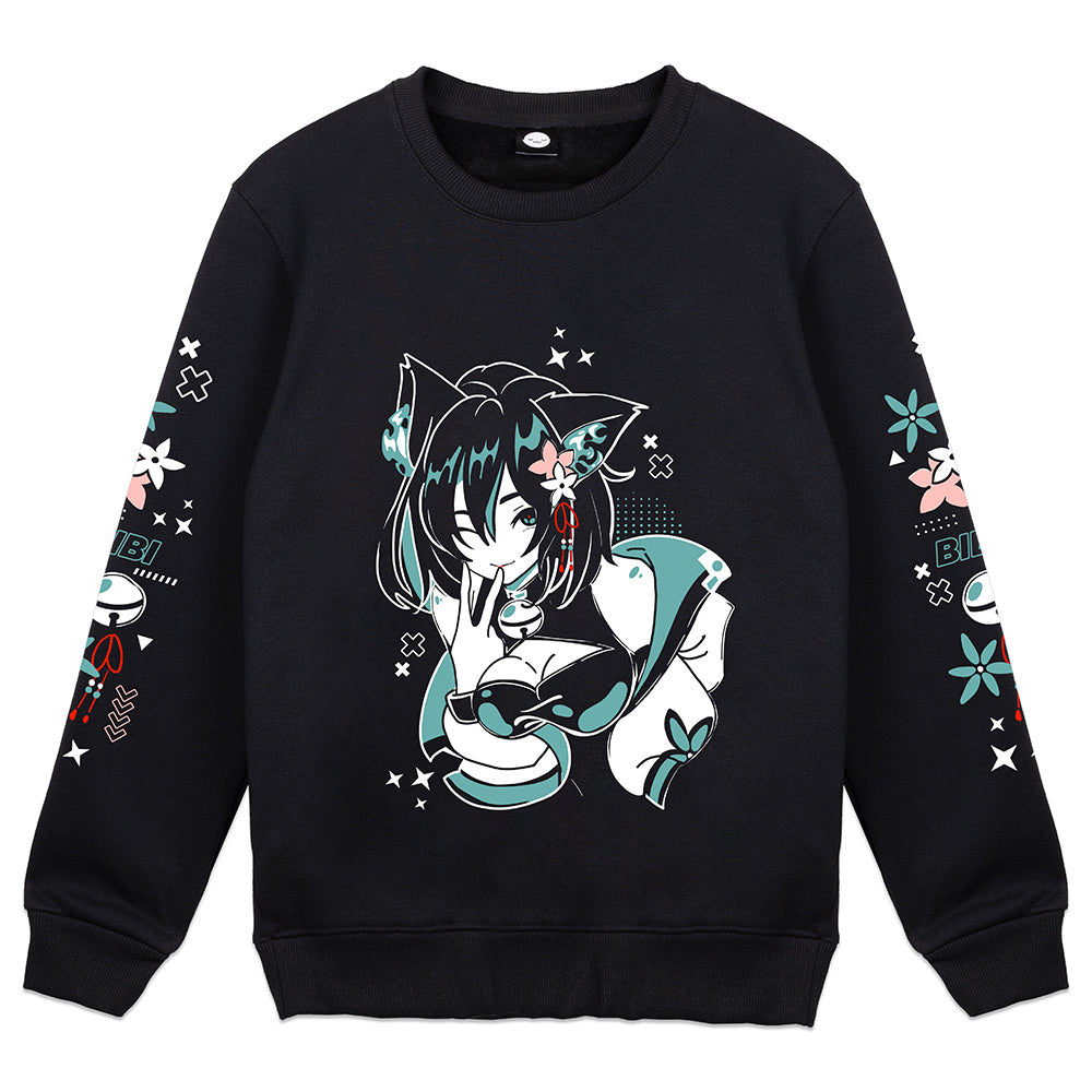 BIBI Sakura Selfie Crewneck