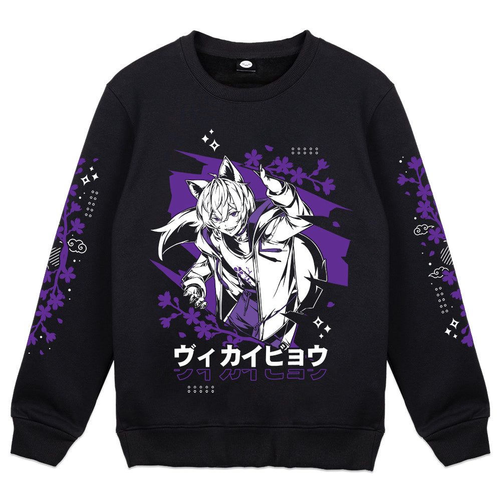 Vee Kaibyō "Phantom Cat" Crewneck