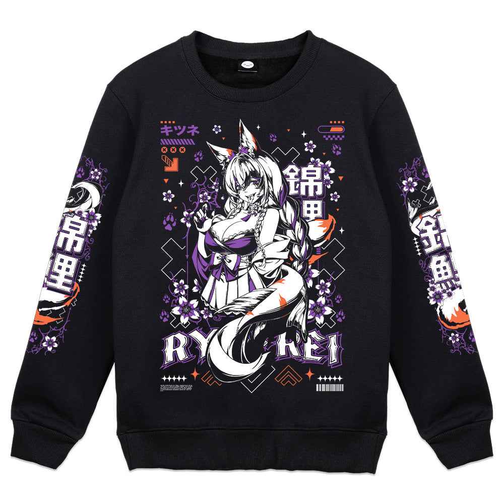 Rynfrei Koi Fox Crewneck