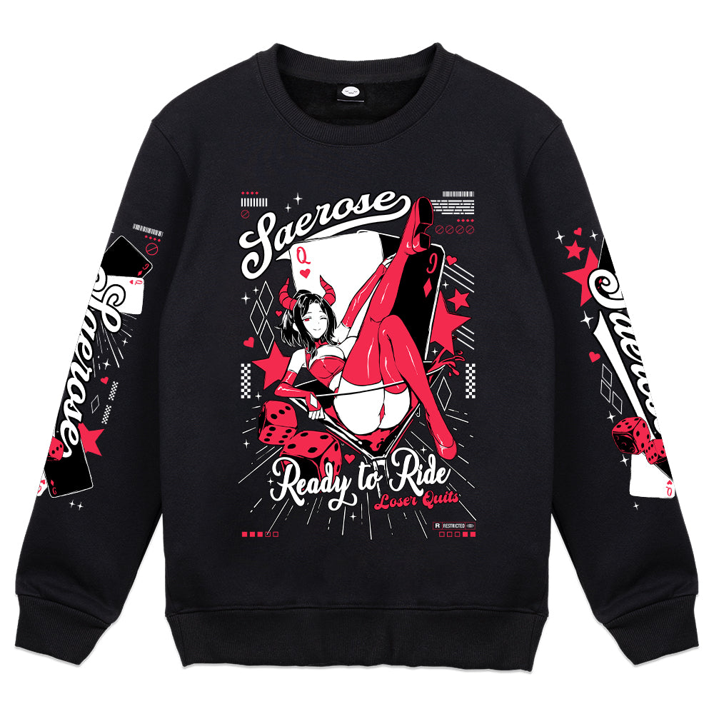 SaeRoseVt "Ready to Ride" Crewneck