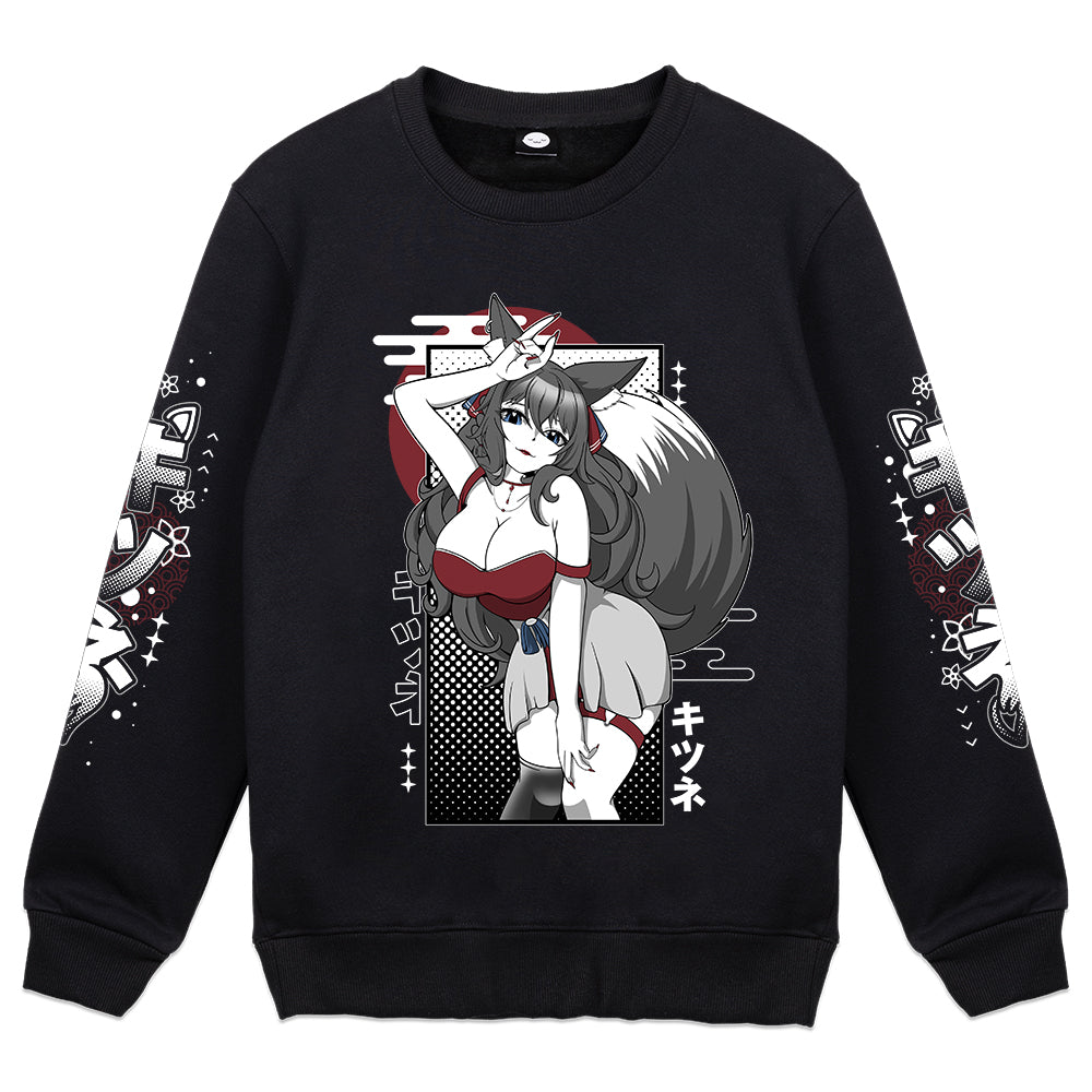 MaknCh3esy "Fox's Charms" Crewneck