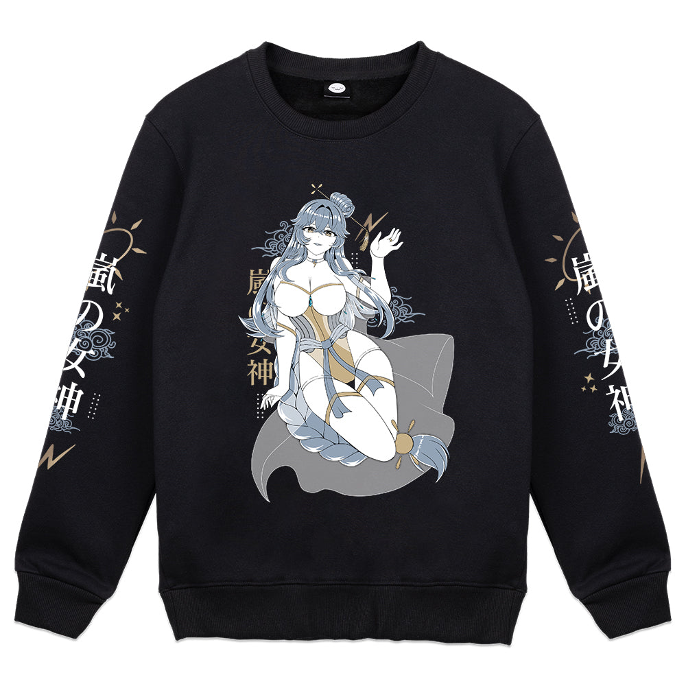Shimerro High Storm Goddess Crewneck