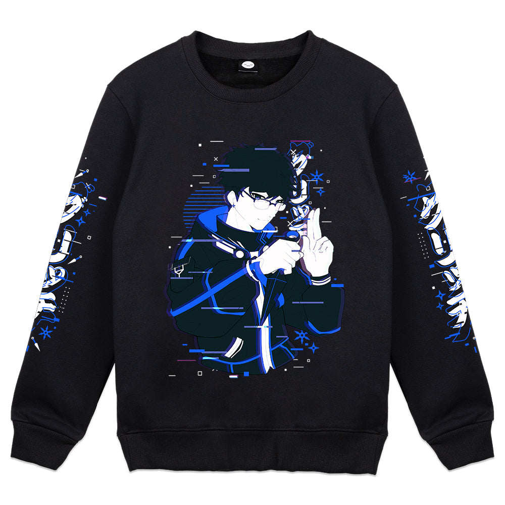 Shinobidotexe GliTcHinG ERROR Crewneck
