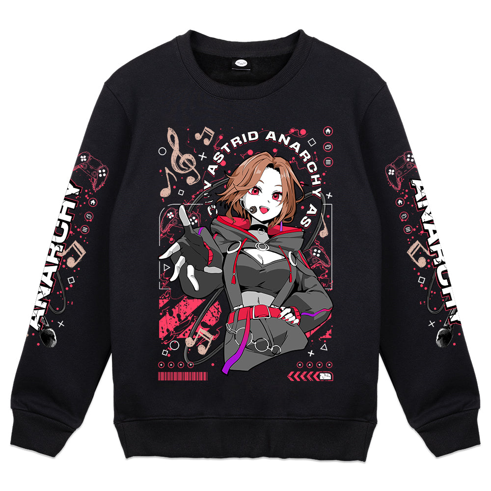 Astrid Anarchy 'Live' Crewneck