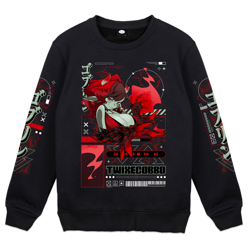 TwixeGobbo "Flaming Hot Gobbo" Crewneck