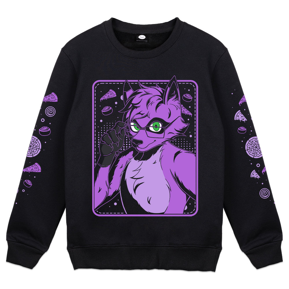RuffyRaccoon Snack Time Crewneck