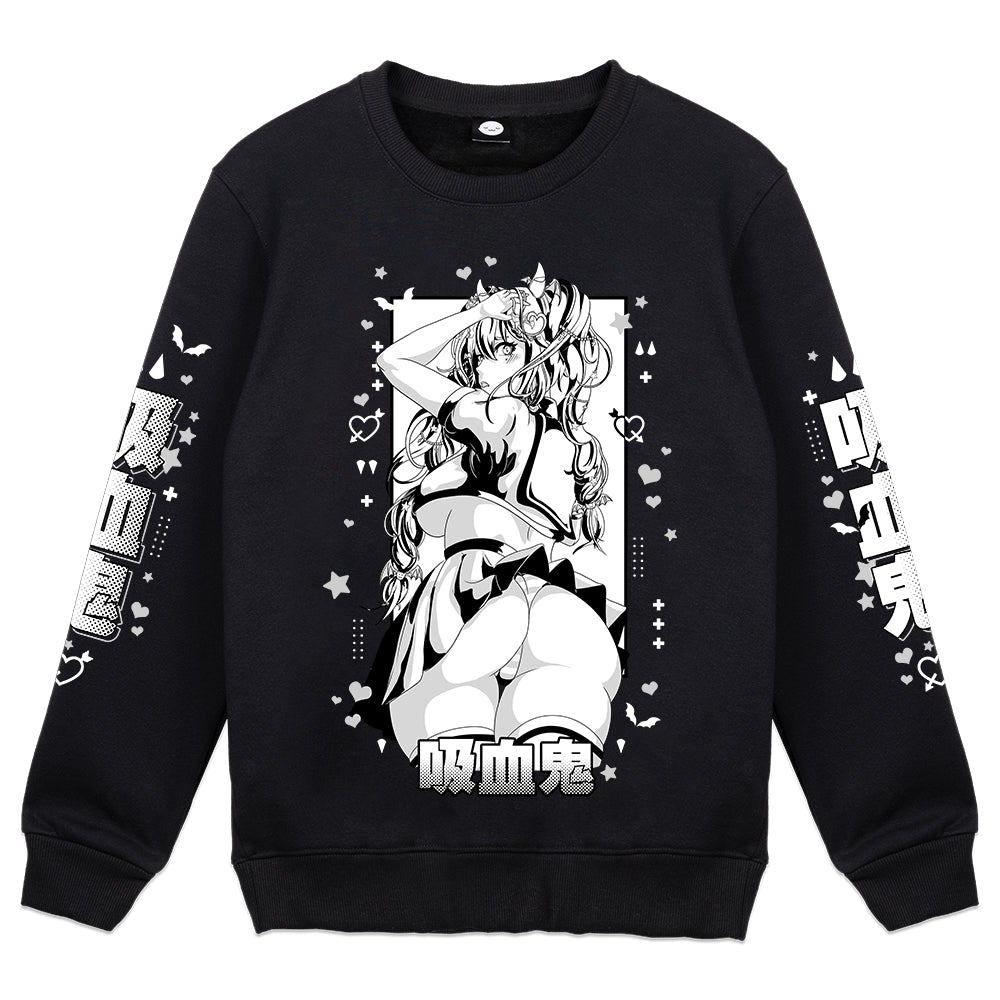 Cupie Noir Crewneck