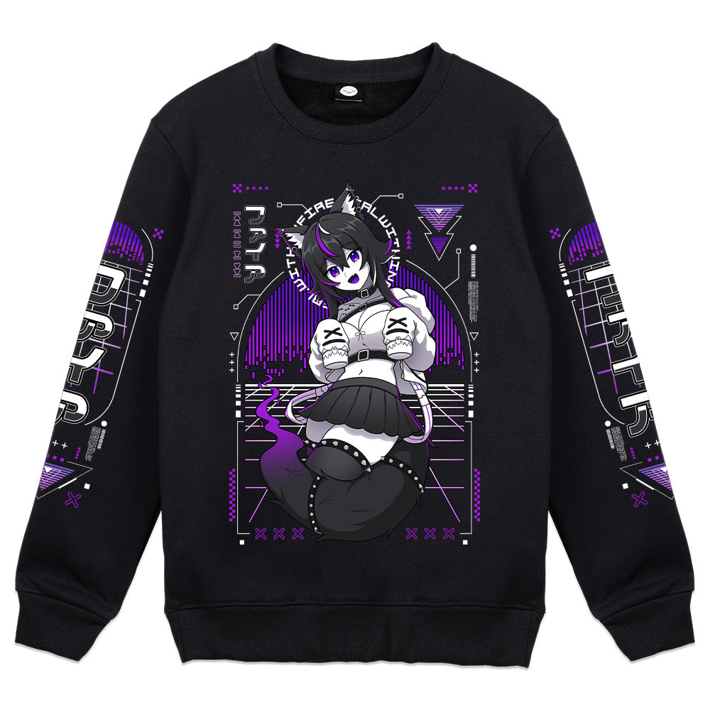 FallWithinFire Synthwave Crewneck