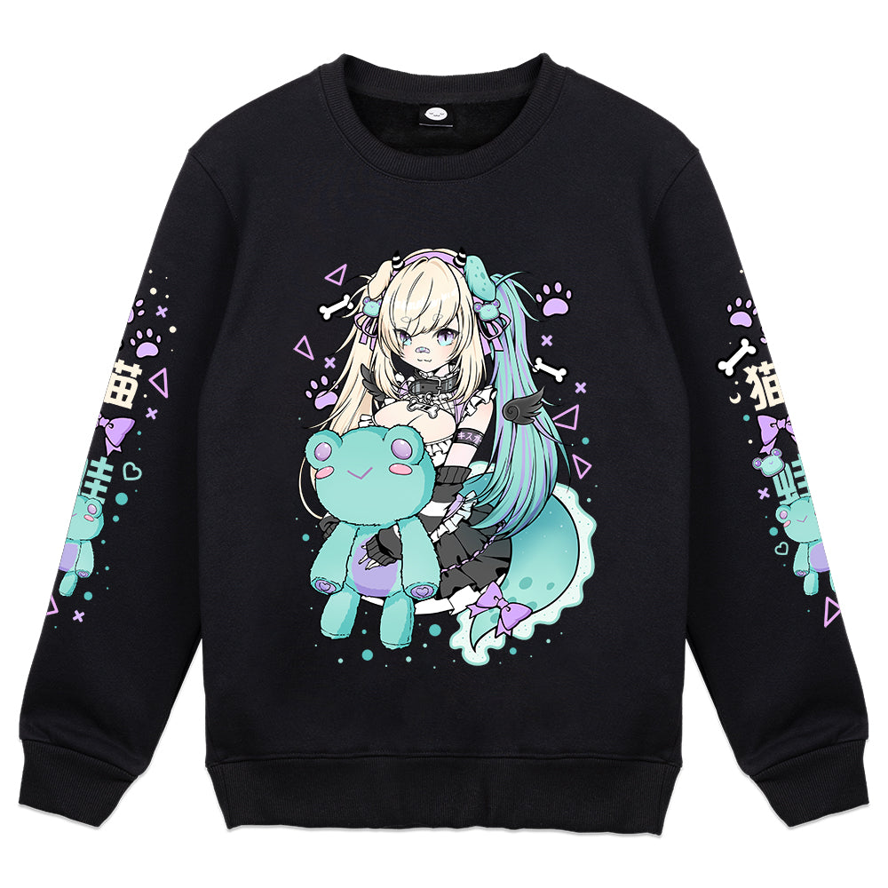 Kiskachan Stay Froggie Crewneck