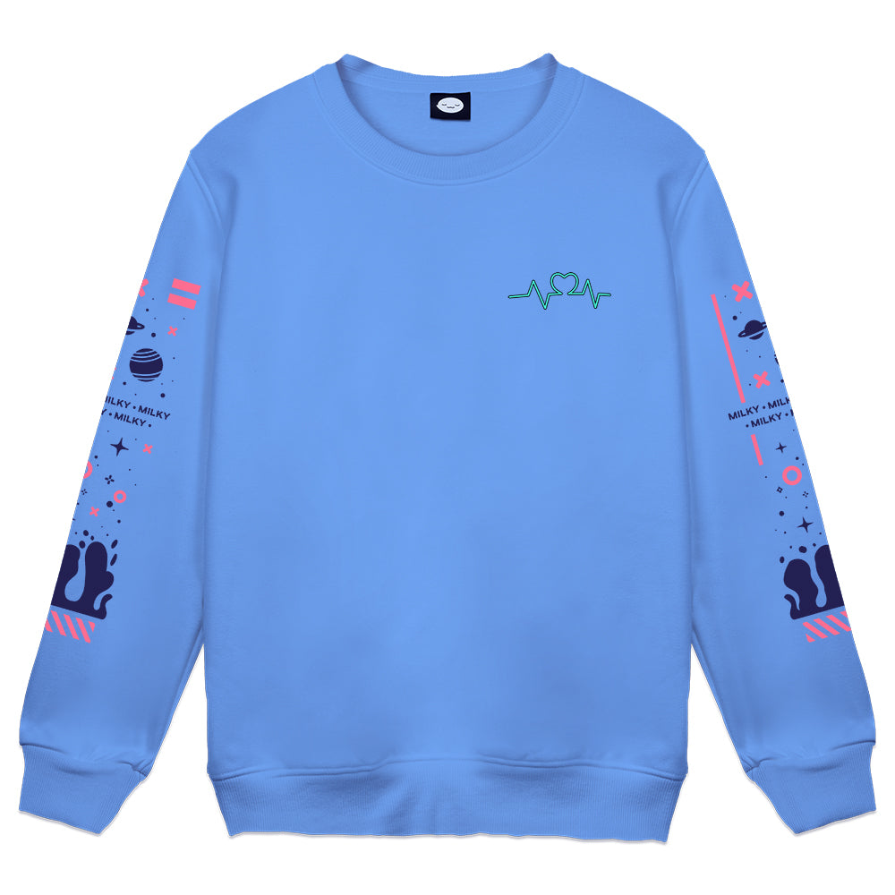 vtMILKY MilkyVerse Crewneck Blue