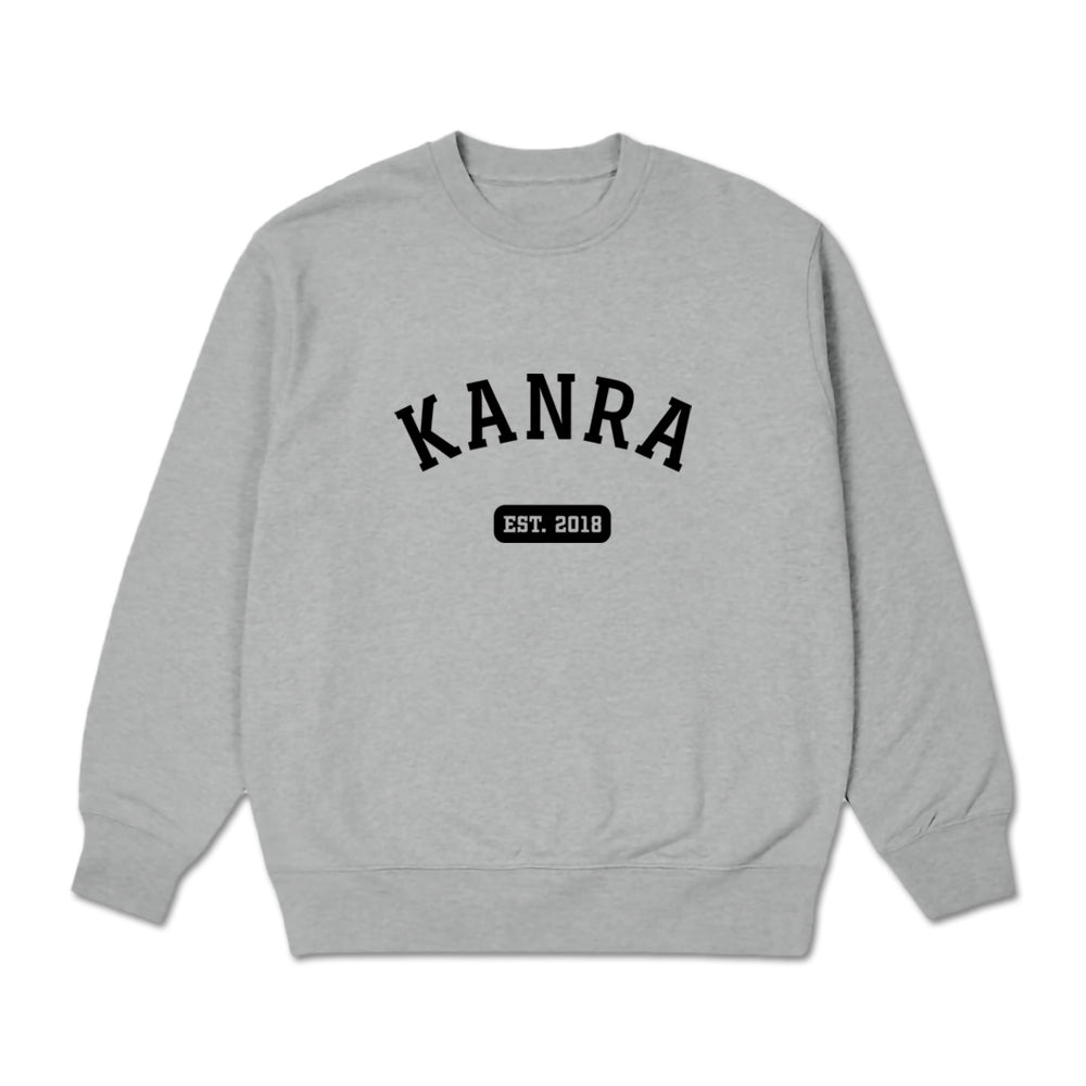 Kanra Gray University Crewneck
