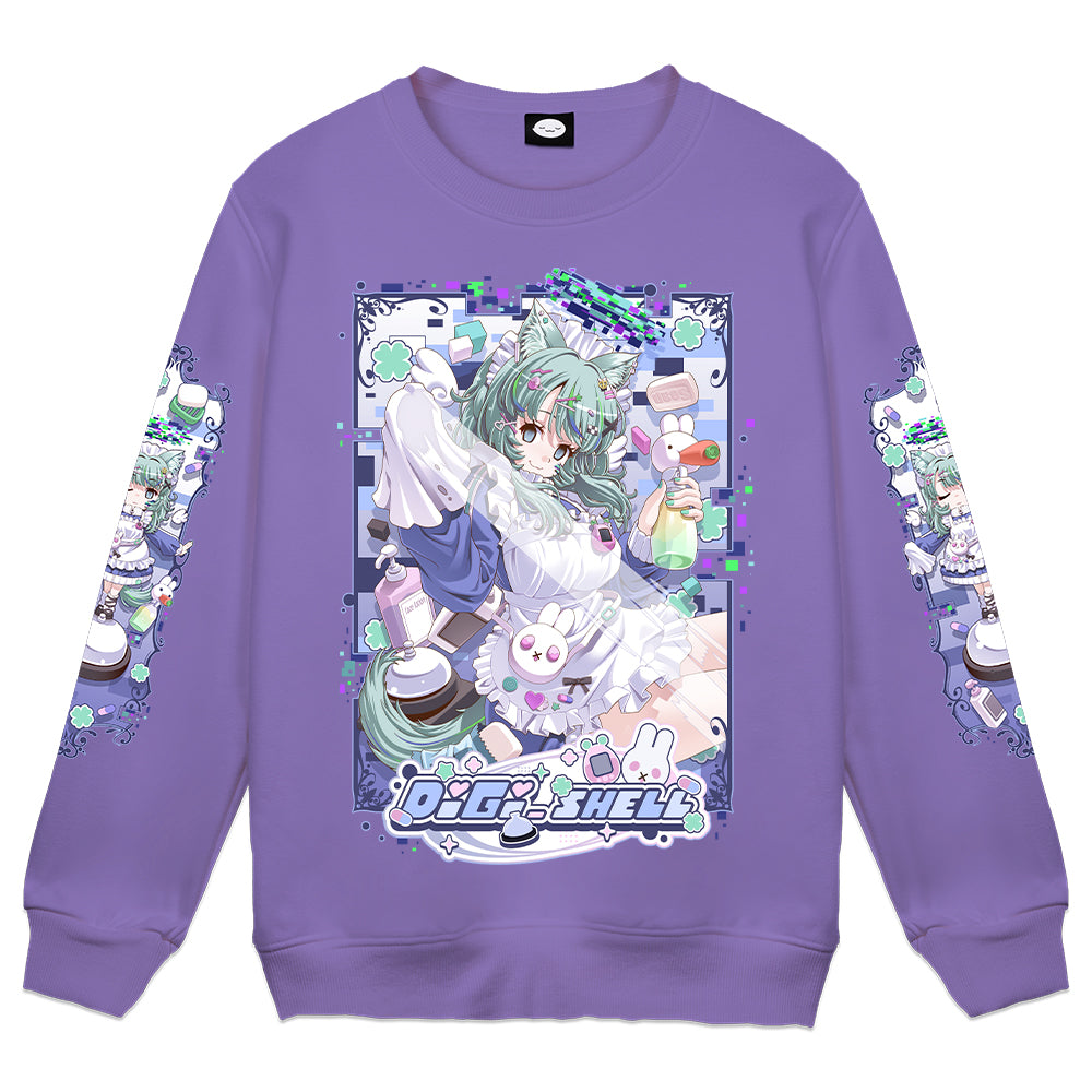 Digiko "Housekeeping" Crewneck - Purple