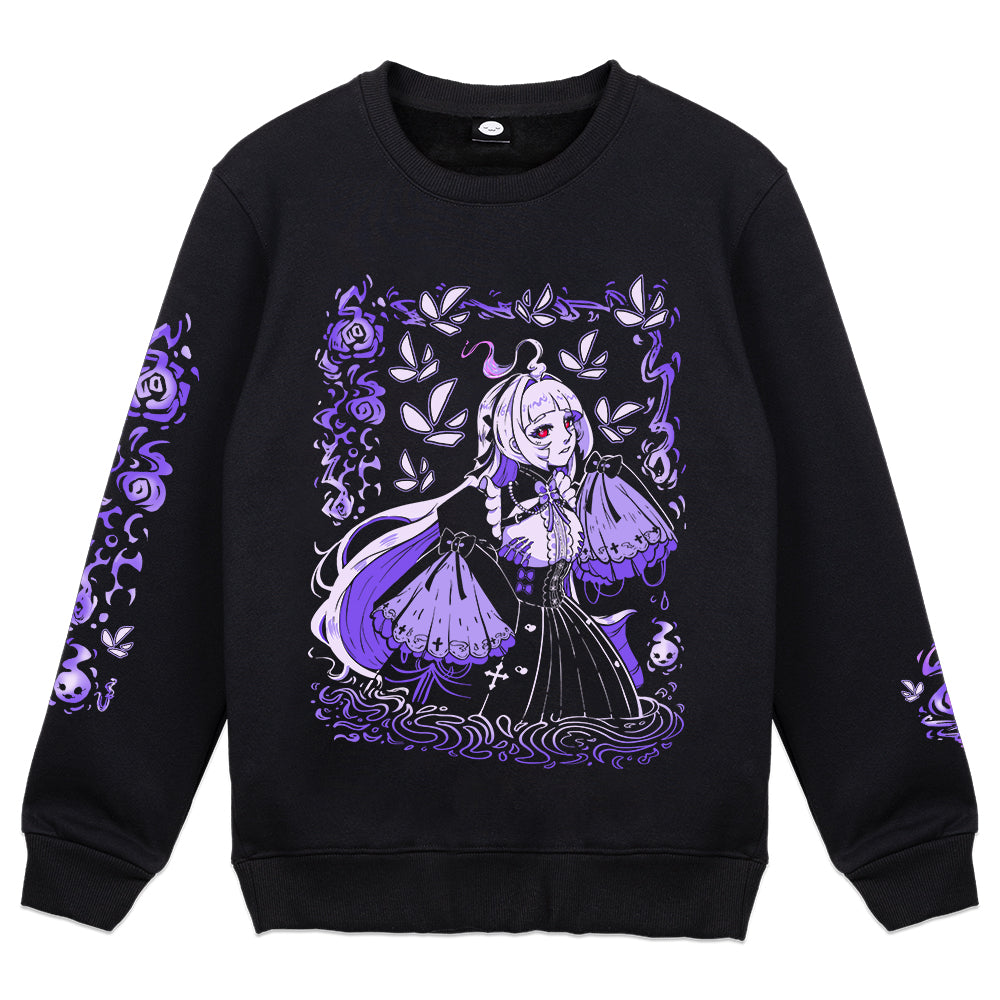 WispyLavande Burning Wick Crewneck