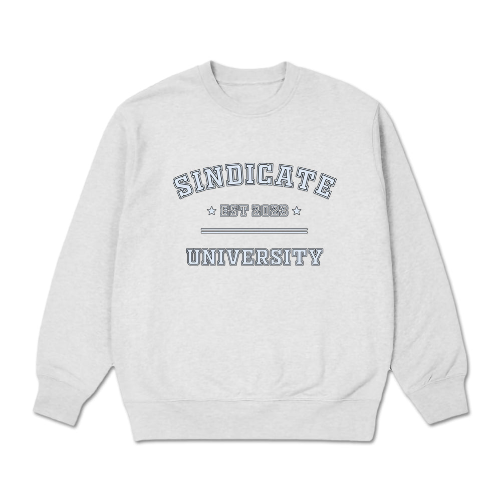Sindicate University Crewneck (White)