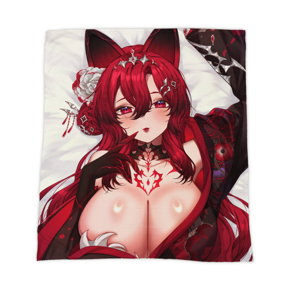 CrimsonBloodCat "Shrine Empress' Bounty" Blanket