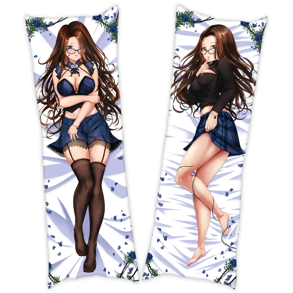 NomadicWhovian Rose and Thorn Dakimakura