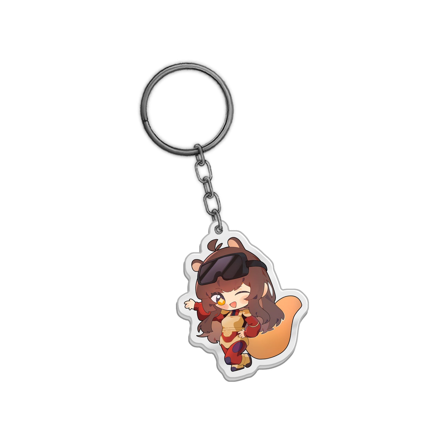 DalekMusical Racing Chibi Keychain