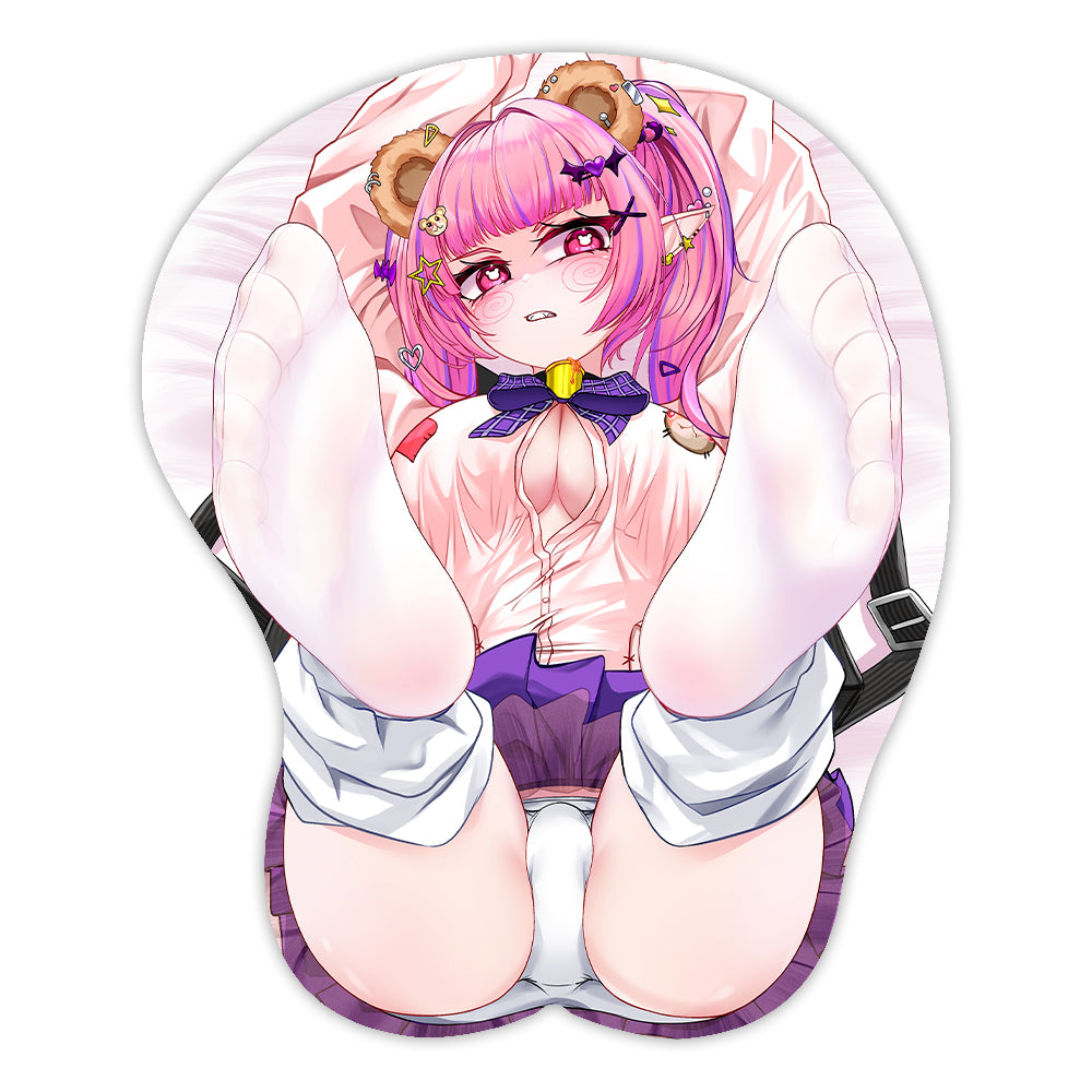 DruillaKuma 3D Mousepad (Sock ver.)