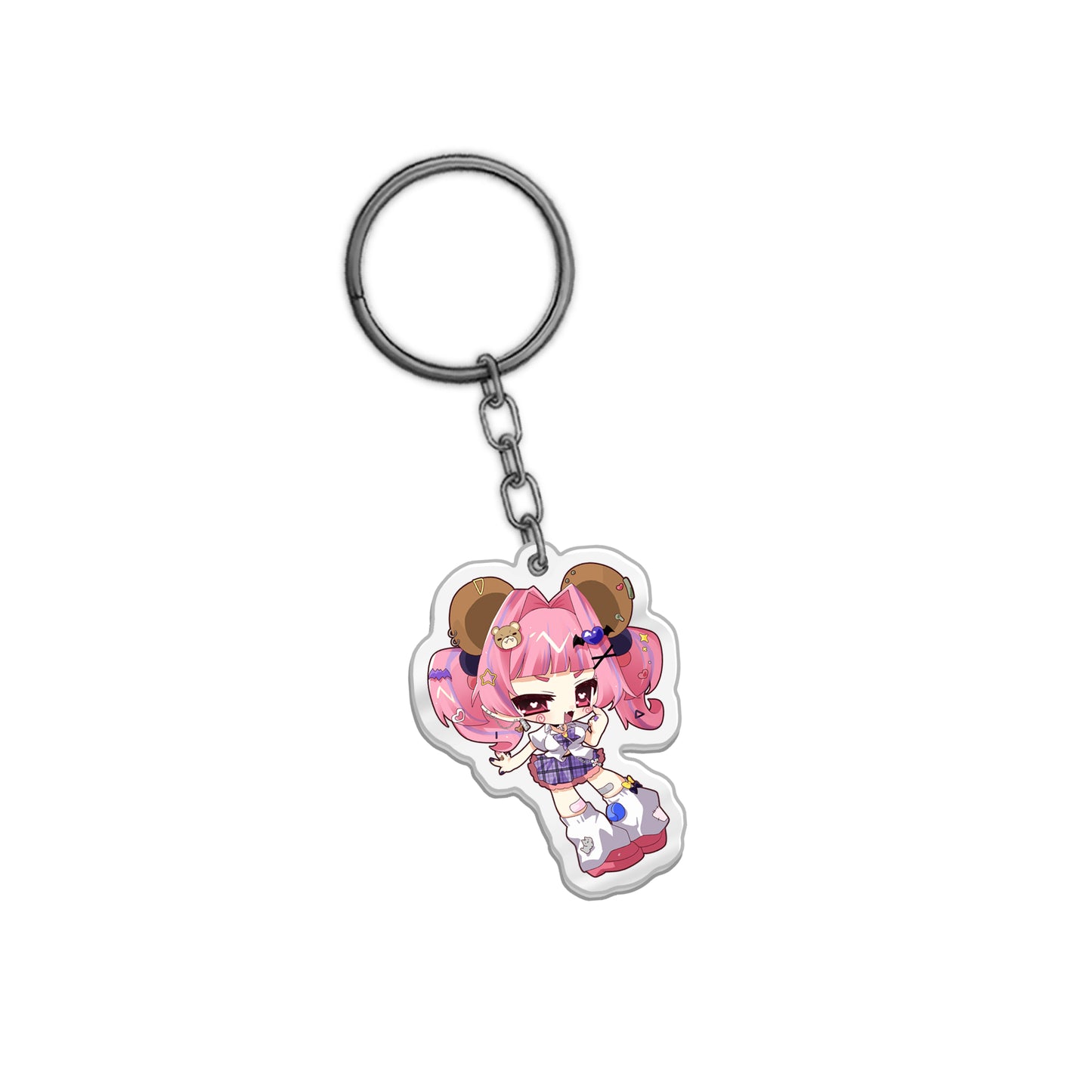 DruillaKuma Gyaru Keychain