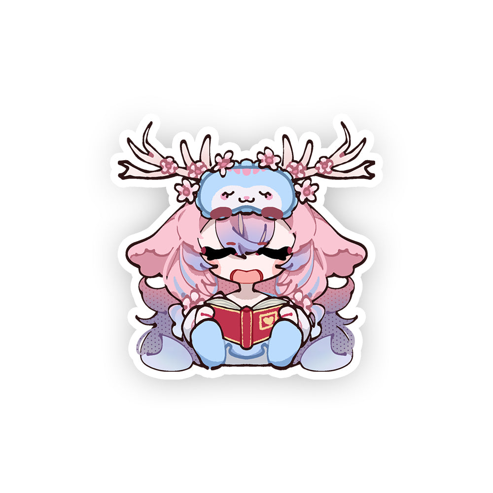 EggieWeggie Sleepy Reading Sticker