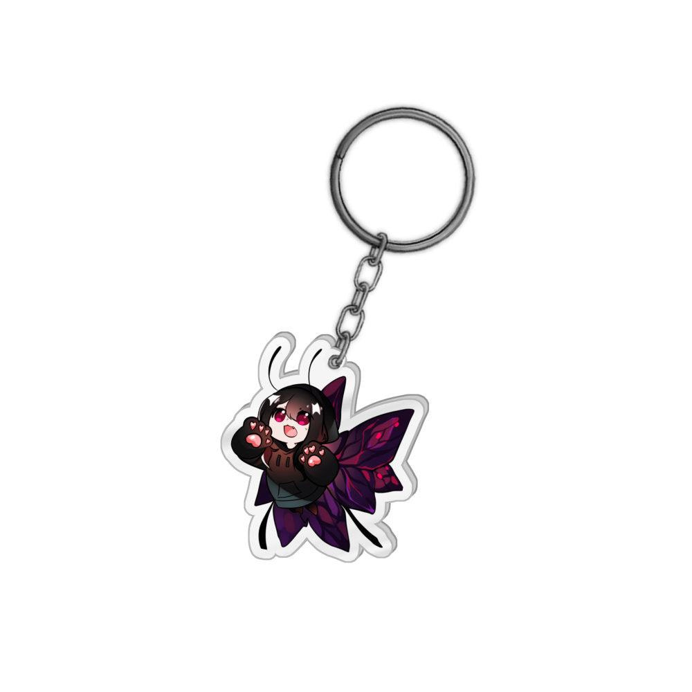 EggieLaFalena Paw Keychain