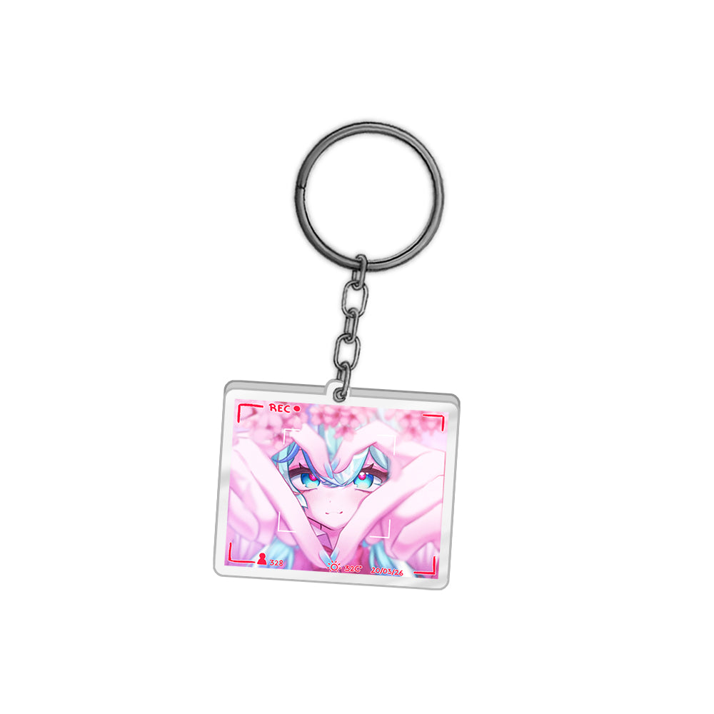 EggieWeggie Photo Keychain